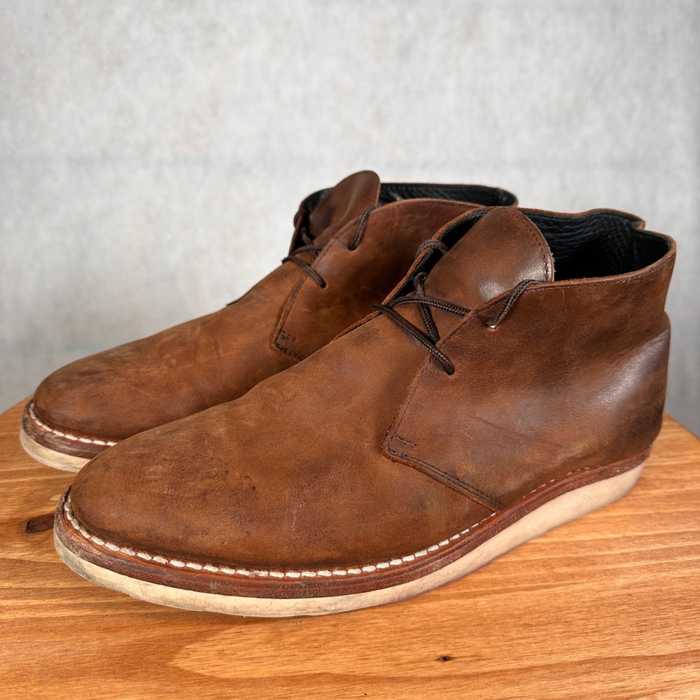 Thursday Boot Co Scout Chukka Mens Size 9.5 Brown Good Leather Desert Boots
